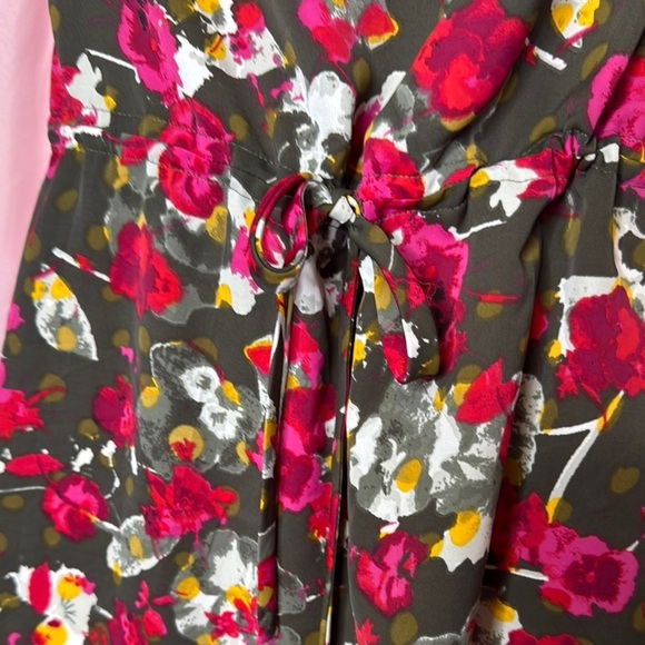 RACHEL Rachel Roy Multicolor Floral Dress Extra Small - Picture 5 of 6